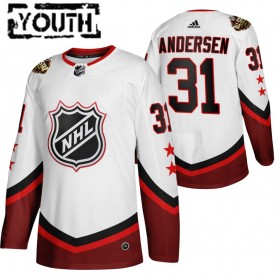 Dětské Hokejový Dres Carolina Hurricanes Frederik Andersen 31 2022 NHL All-Star Bílý Authentic